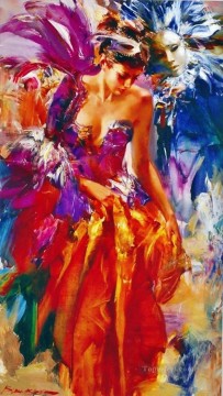 Pretty Woman ISny 16 Impressionist Oil Paintings